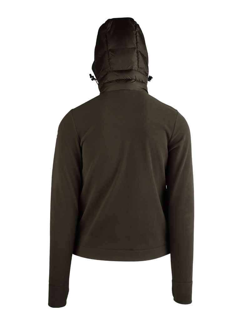 Vestes Cardigan bi-matière Moncler Grenoble Vert Homme