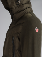 Vestes Cardigan bi-matière Moncler Grenoble Vert Homme