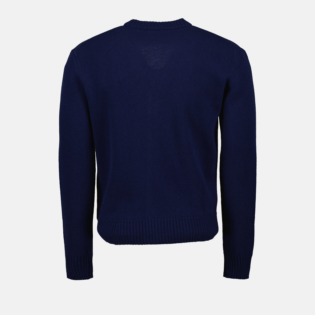 Maille Cardigan Ami de Coeur Ami PARIS Bleu Homme