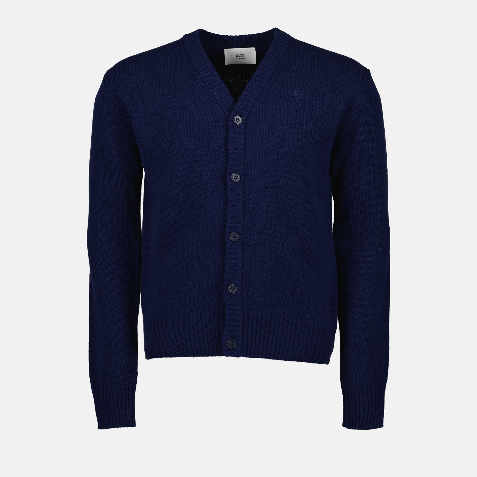 Maille Cardigan Ami de Coeur Ami PARIS Bleu Homme