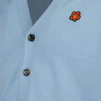 Maille Cardigan Boke Flower Kenzo Bleu Homme
