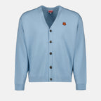 Maille Cardigan Boke Flower Kenzo Bleu Homme