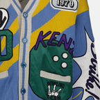 Maille Cardigan Kenzo Elephant Kenzo Bleu Homme