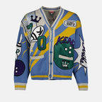 Maille Cardigan Kenzo Elephant Kenzo Bleu Homme