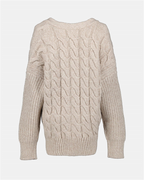 Maille Cardigan côtelé Moncler Genius Beige Femme
