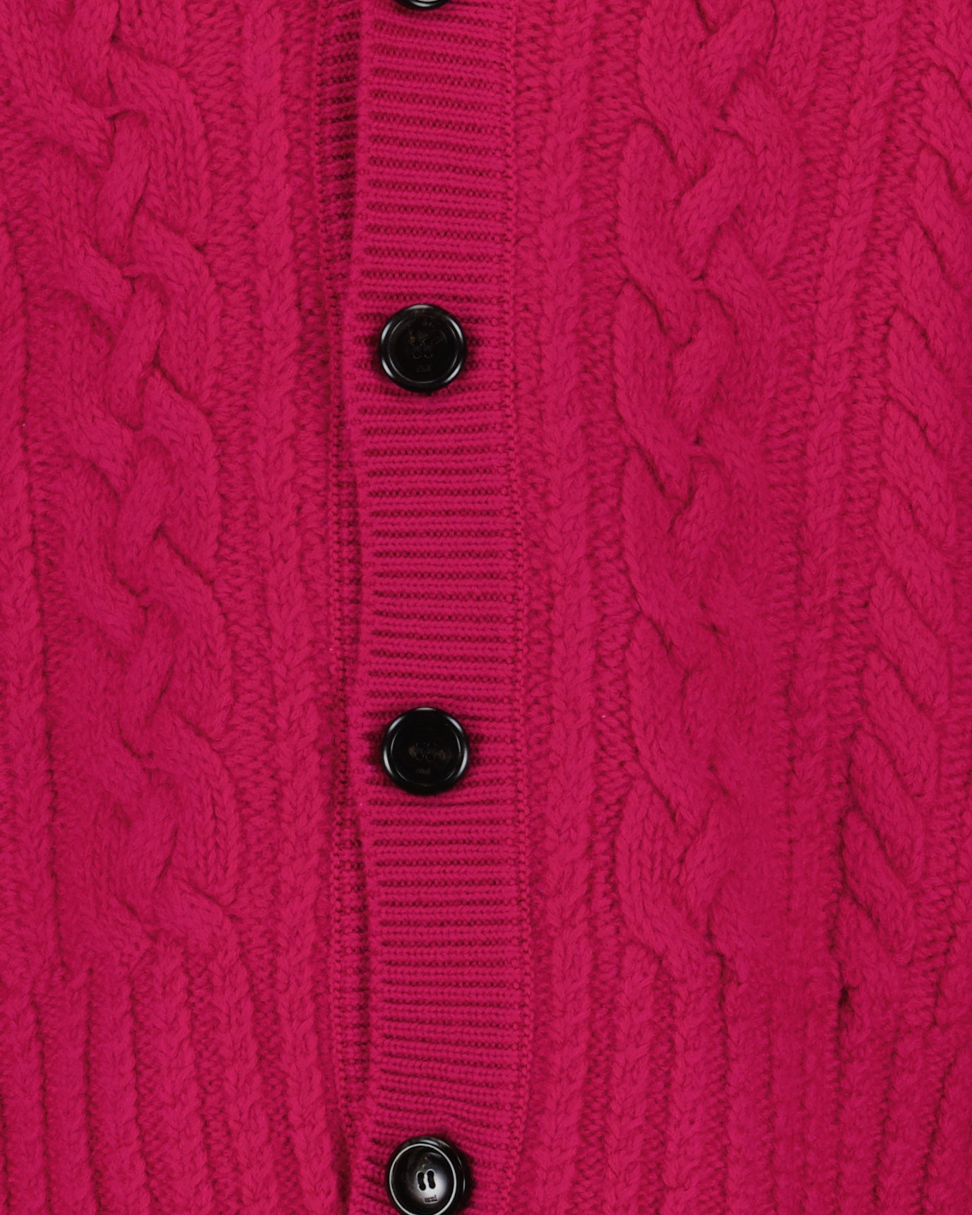 Maille Cardigan côtelé Ami PARIS Rose Unisexe