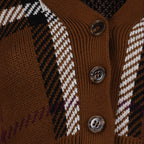 Maille Cardigan court Keelan Burberry Marron Femme