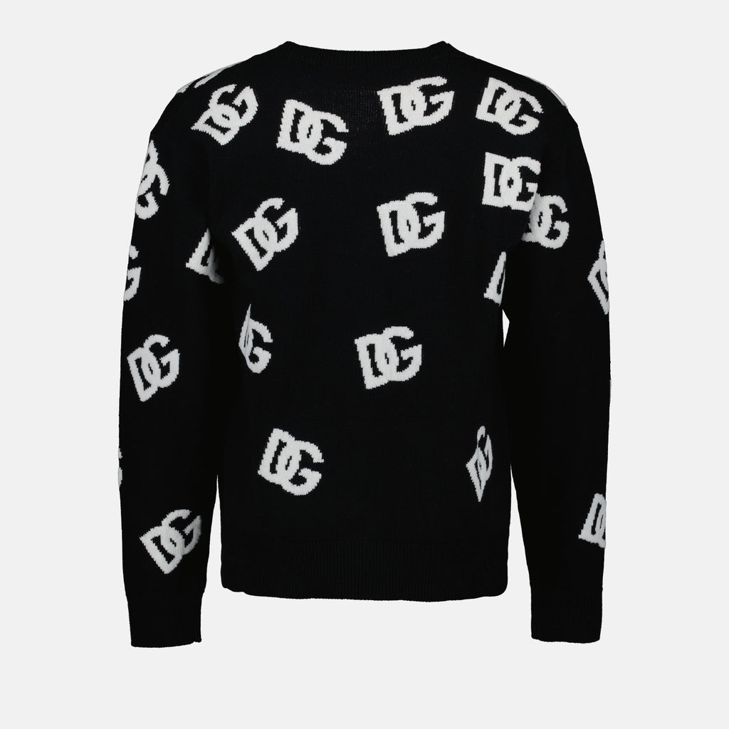 Maille Cardigan DG Dolce & Gabbana Noir Homme