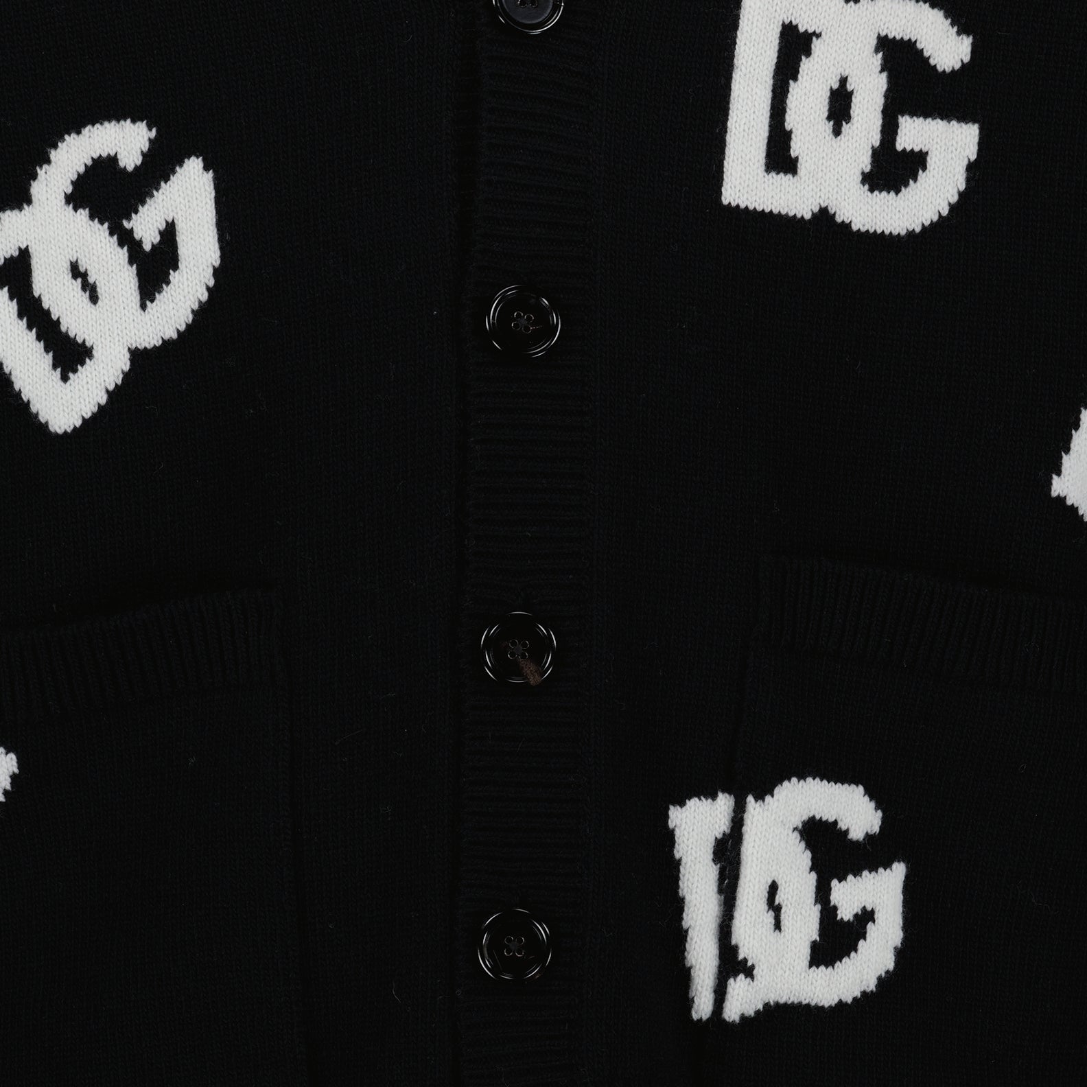 Maille Cardigan DG Dolce & Gabbana Noir Homme