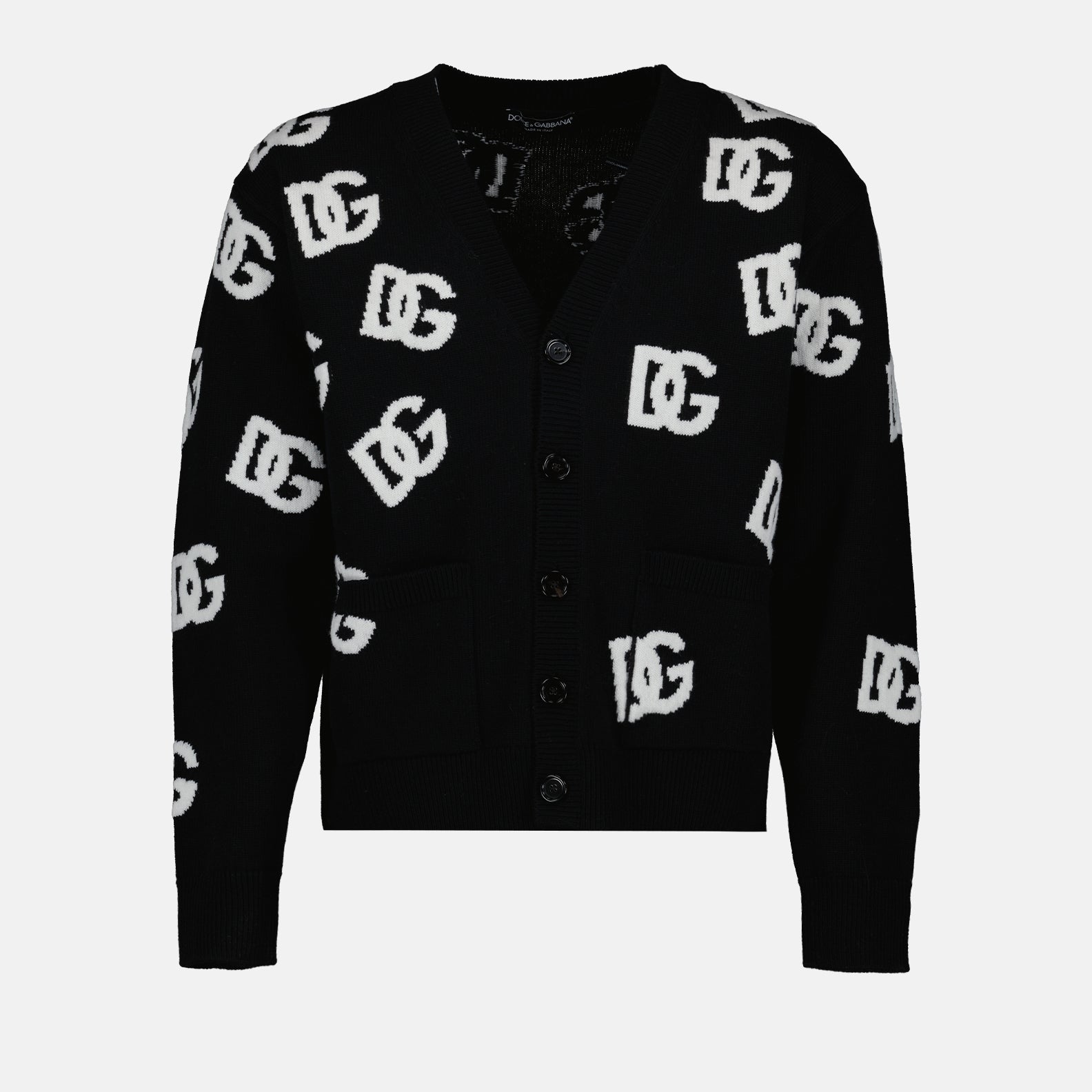 Maille Cardigan DG Dolce & Gabbana Noir Homme