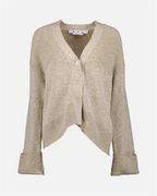 Vestes Cardigan Diag Off-White Beige Femme