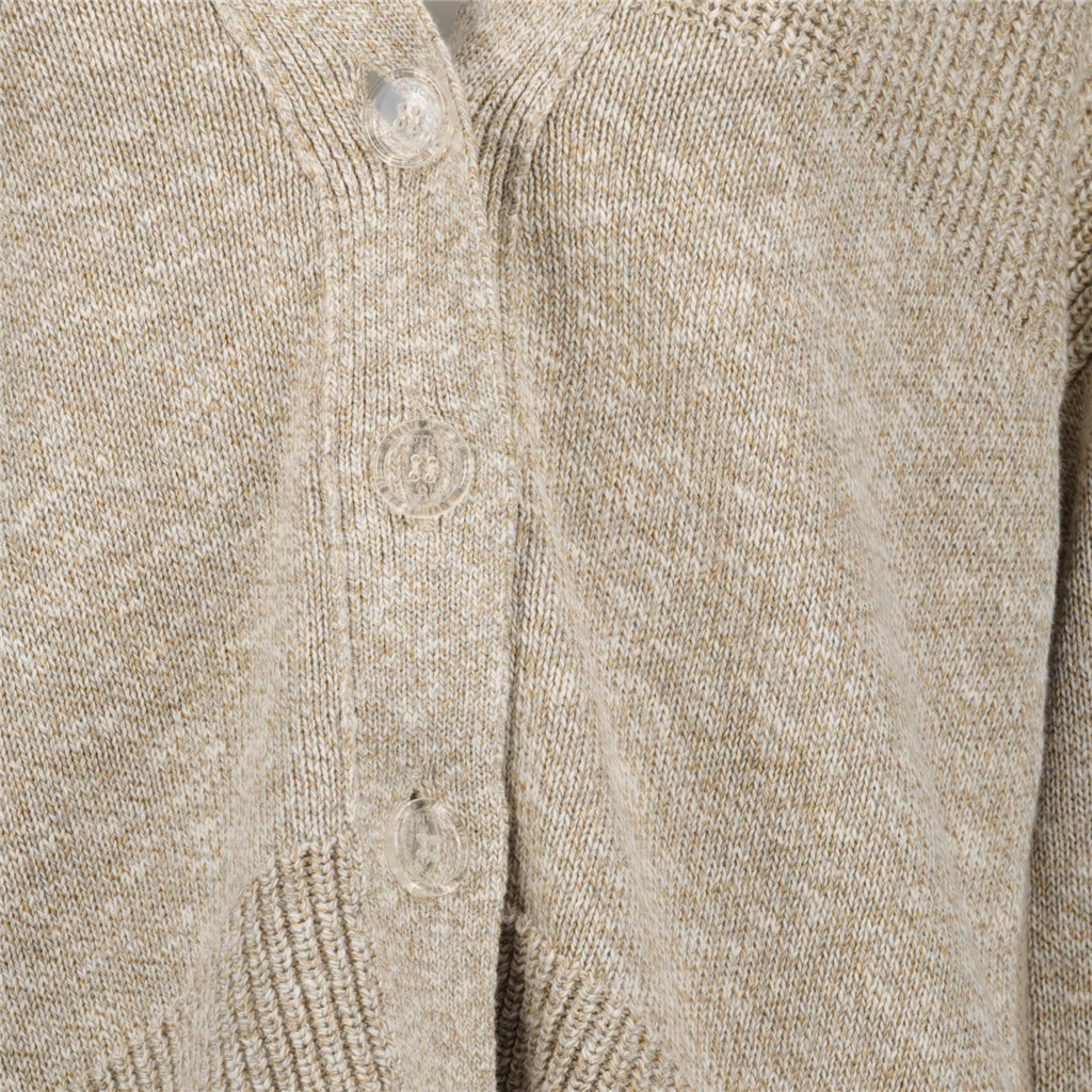 Vestes Cardigan Diag Off-White Beige Femme