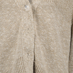 Vestes Cardigan Diag Off-White Beige Femme