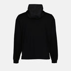 Pantalons Cardigan en coton Prada Noir Homme