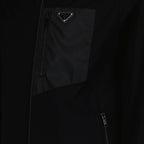 Pantalons Cardigan en coton Prada Noir Homme