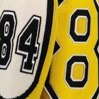 Maille Cardigan à écusson Dolce & Gabbana Jaune Homme