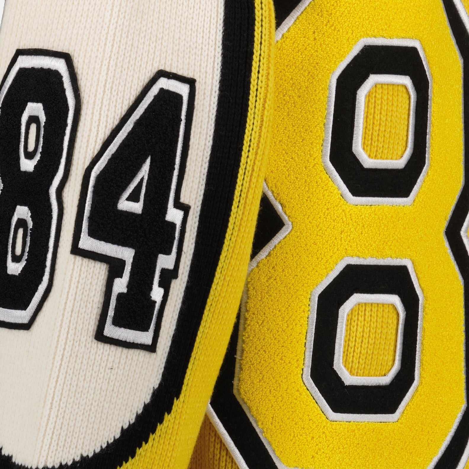 Maille Cardigan à écusson Dolce & Gabbana Jaune Homme