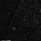 Maille Cardigan en lurex Saint Laurent Noir Homme