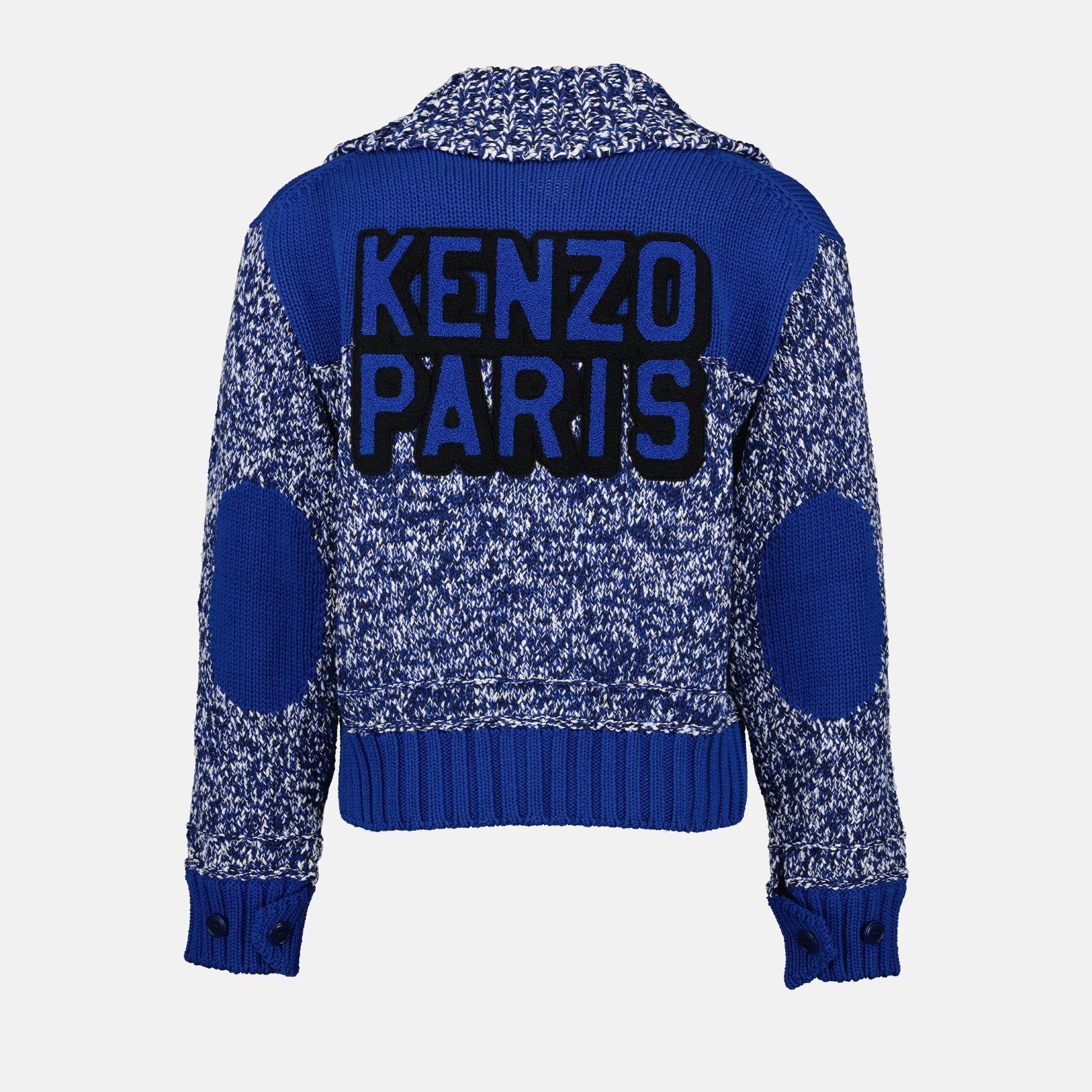 Maille Cardigan Fisherman Kenzo Bleu Homme