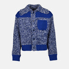 Maille Cardigan Fisherman Kenzo Bleu Homme