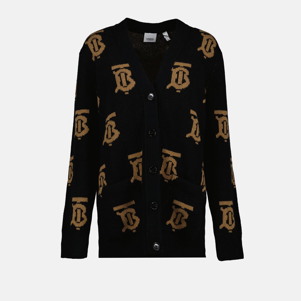 Maille Cardigan Nadine Burberry Noir Femme