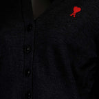 Maille Cardigan Ami de Coeur Ami PARIS Noir Femme