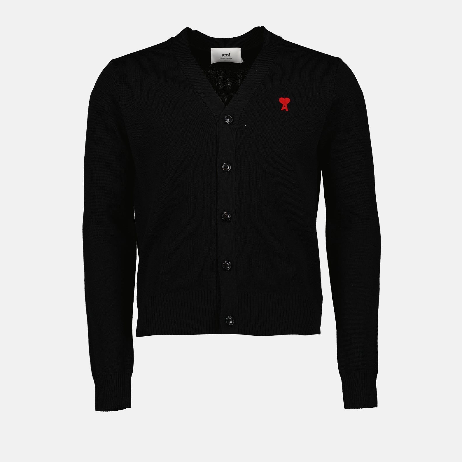 Maille Cardigan Ami de Coeur Noir Ami PARIS Noir Homme