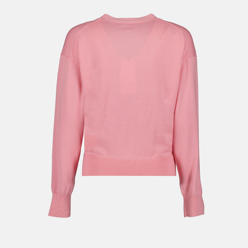 Maille Cardigan Boke Flower Kenzo Rose Femme