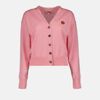 Maille Cardigan Boke Flower Kenzo Rose Femme