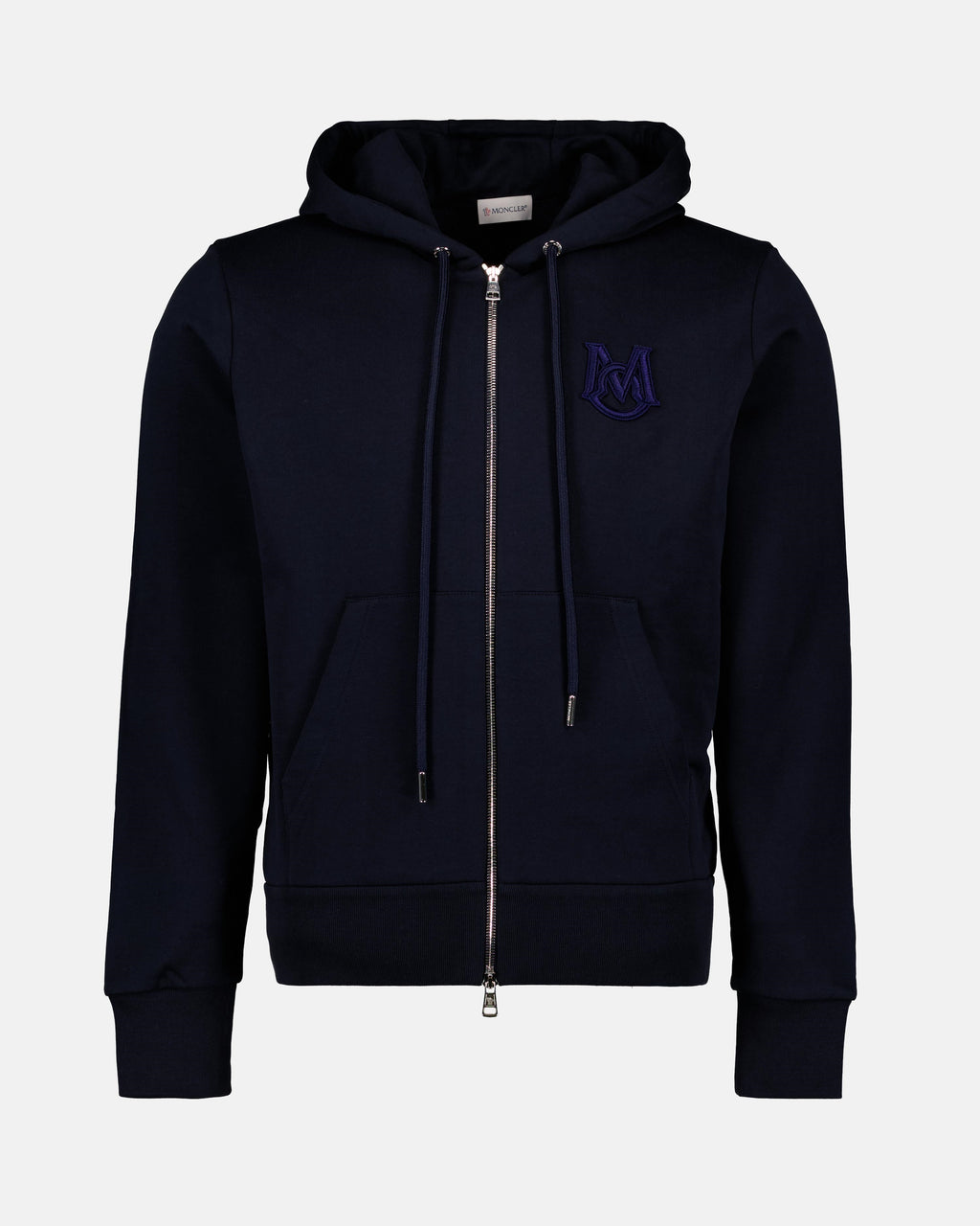 Sweatshirts Sweatshirt zippé Moncler Bleu Homme