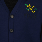 Maille Cardigan Tiger Tail K Kenzo Bleu Homme