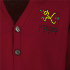 Maille Cardigan Tiger Tail K Kenzo Bordeaux Homme