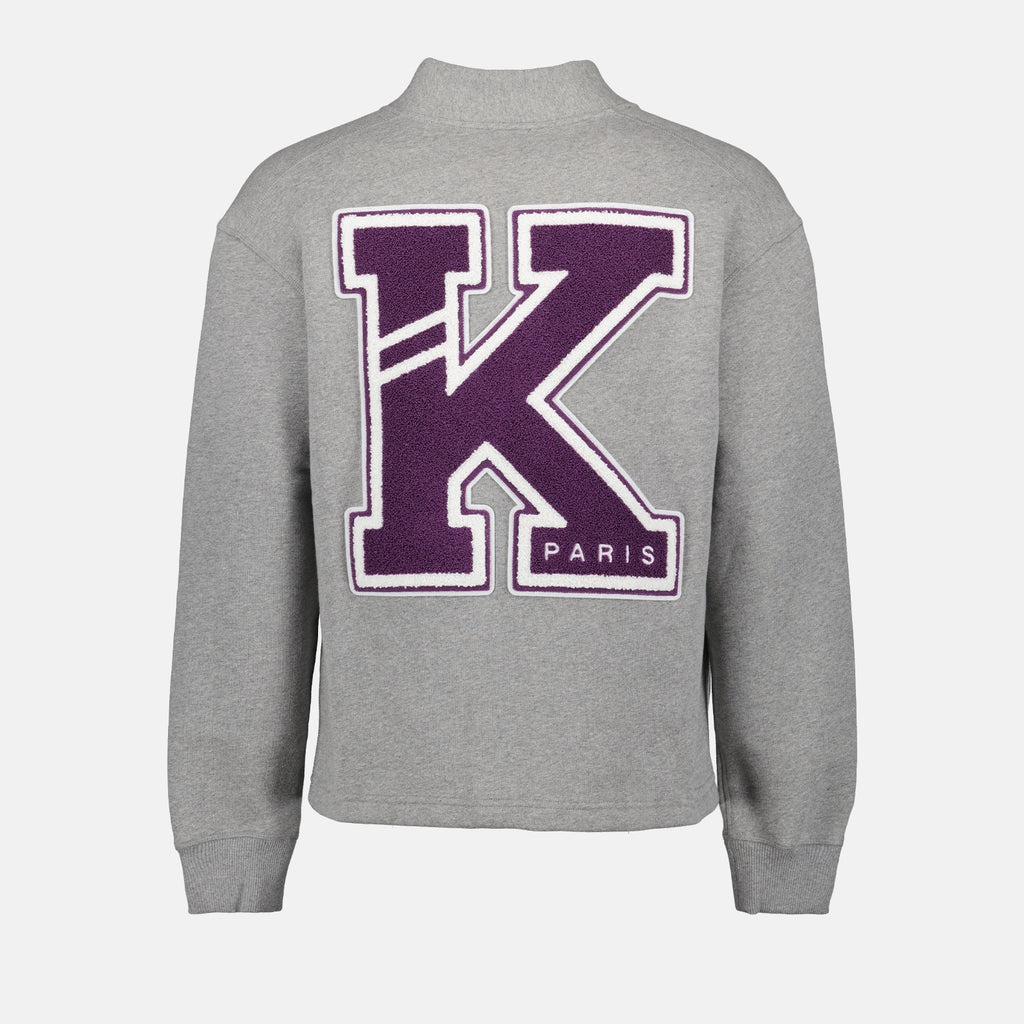 Vestes Cardigan Varsity Kenzo Gris Homme