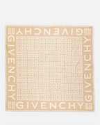 Écharpes, foulards et gants Carré de soie 4G Givenchy Beige Femme