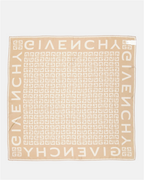 Écharpes, foulards et gants Carré de soie 4G Givenchy Beige Femme