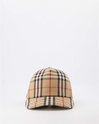 Chapeaux, casquettes et bonnets Casquette à carreaux Burberry Beige Femme