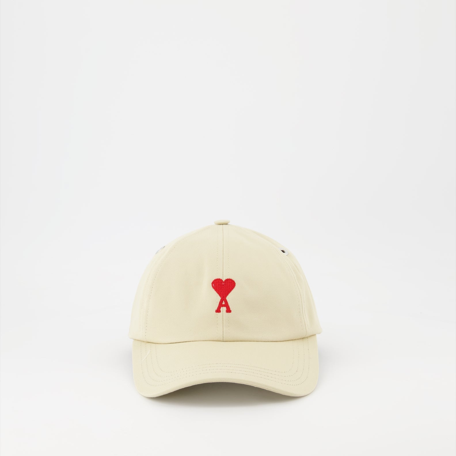 Chapeaux, casquettes et bonnets Casquette à logo Ami PARIS Beige Unisexe