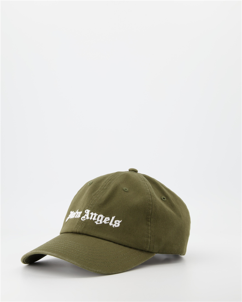 Chapeaux, casquettes et bonnets Casquette à logo Palm Angels Vert Homme