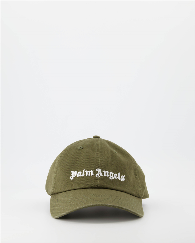 Chapeaux, casquettes et bonnets Casquette à logo Palm Angels Vert Homme