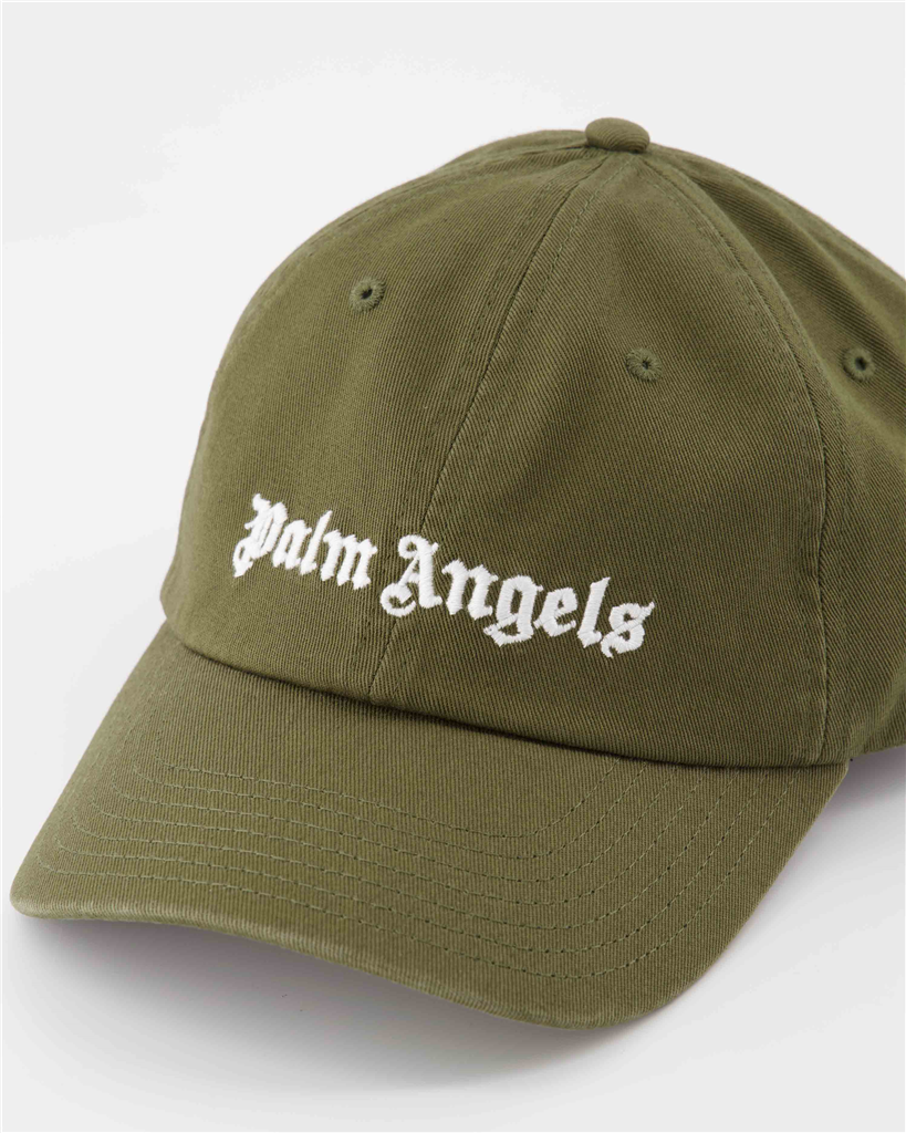 Chapeaux, casquettes et bonnets Casquette à logo Palm Angels Vert Homme