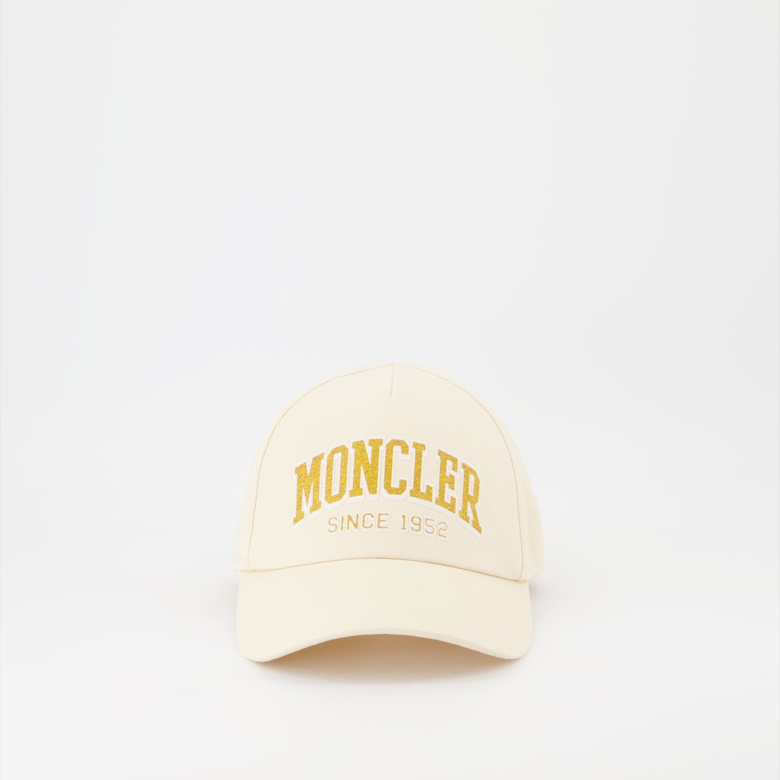 Chapeaux, casquettes et bonnets Casquette à logo Moncler Beige Homme