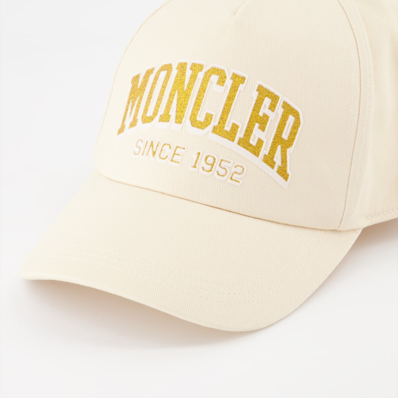 Chapeaux, casquettes et bonnets Casquette à logo Moncler Beige Homme