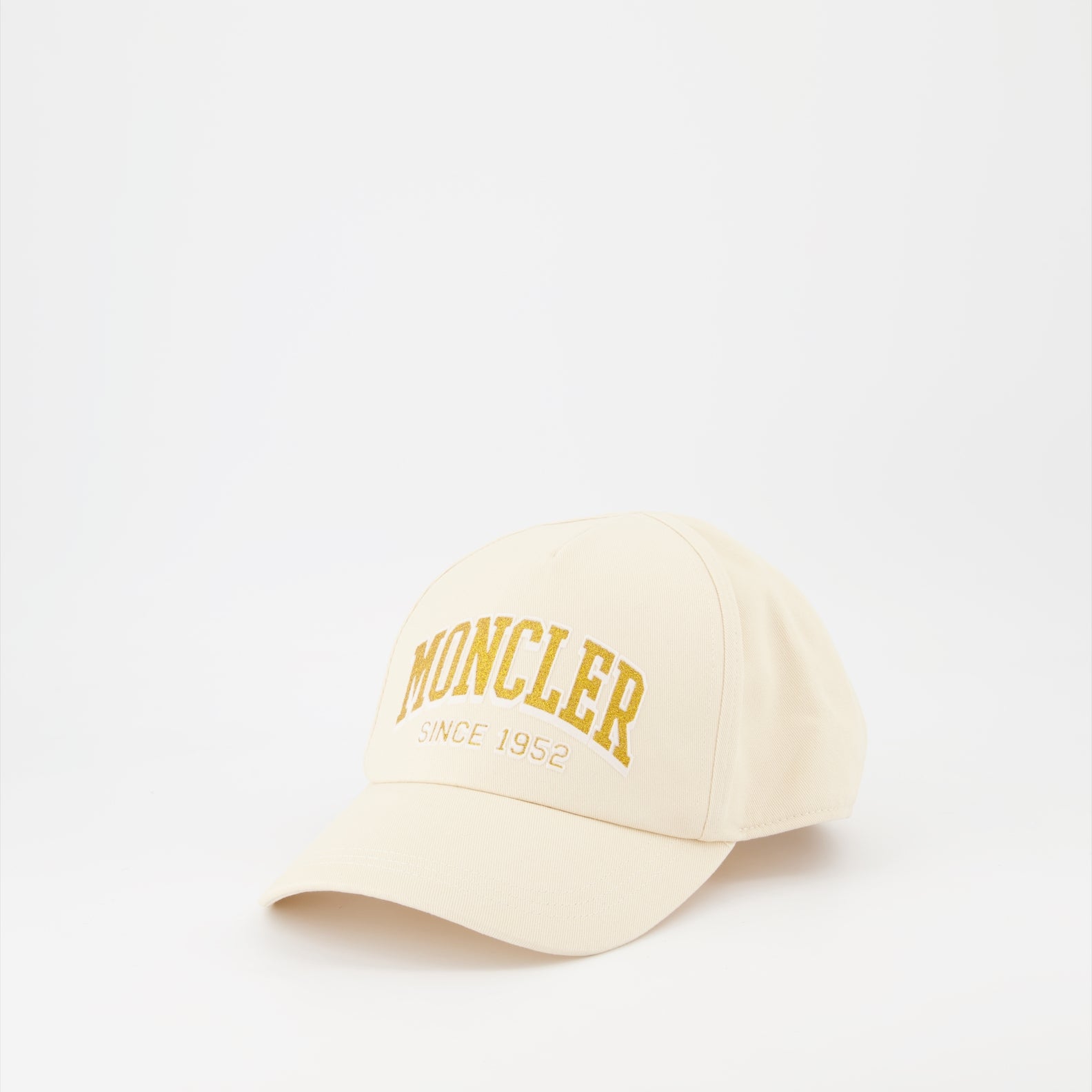 Chapeaux, casquettes et bonnets Casquette à logo Moncler Beige Homme