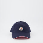 Hüte, caps und beanies Casquette à logo et liseré Moncler Blau Homme