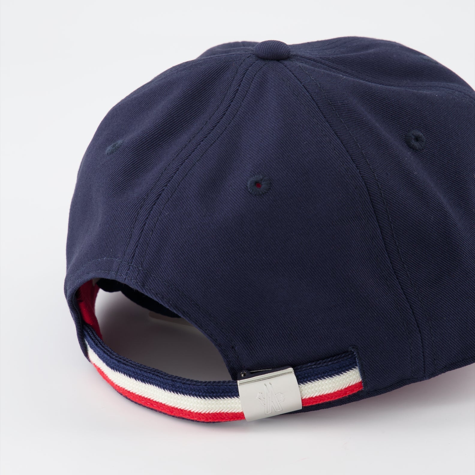 Chapeaux, casquettes et bonnets Casquette à logo et liseré Moncler Bleu Homme