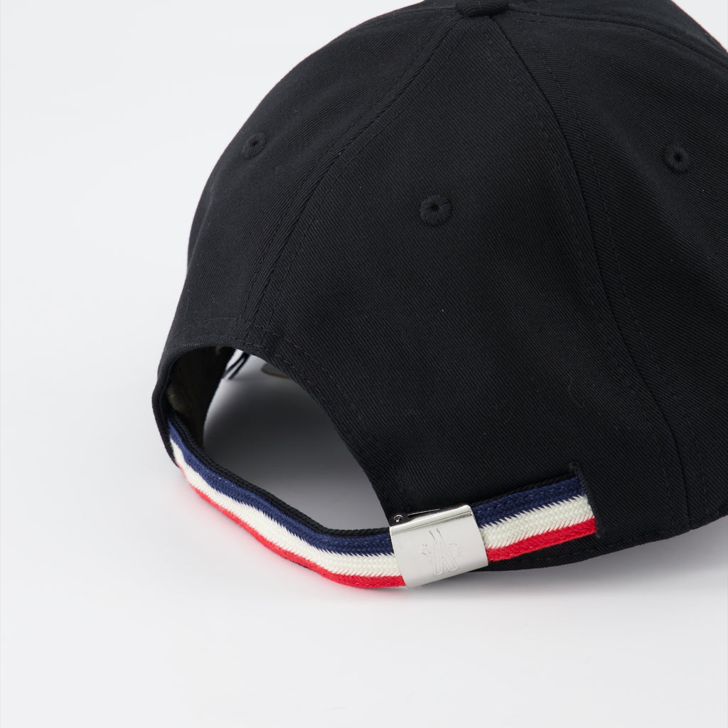 Chapéus, bonés e gorros Casquette à logo et liseré Moncler Preto Homme