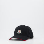 Chapéus, bonés e gorros Casquette à logo et liseré Moncler Preto Homme