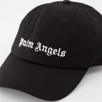 Chapeaux, casquettes et bonnets Casquette à logo Palm Angels Noir Homme