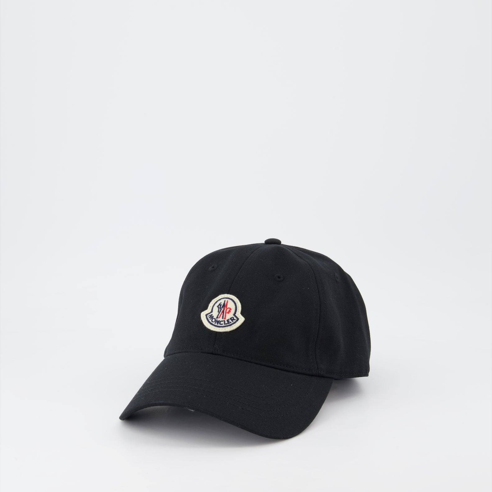 Chapeaux, casquettes et bonnets Casquette à logo Moncler Noir Homme