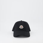 Chapeaux, casquettes et bonnets Casquette à logo Moncler Noir Homme